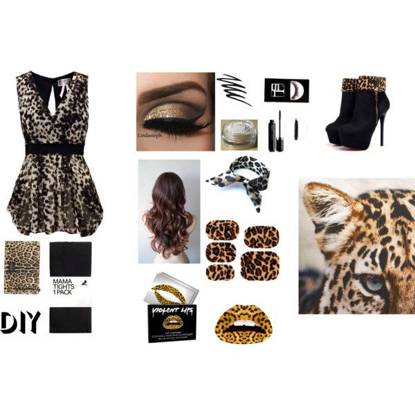 Leopard Costume DIY
 Diy Leopard Halloween Costume
