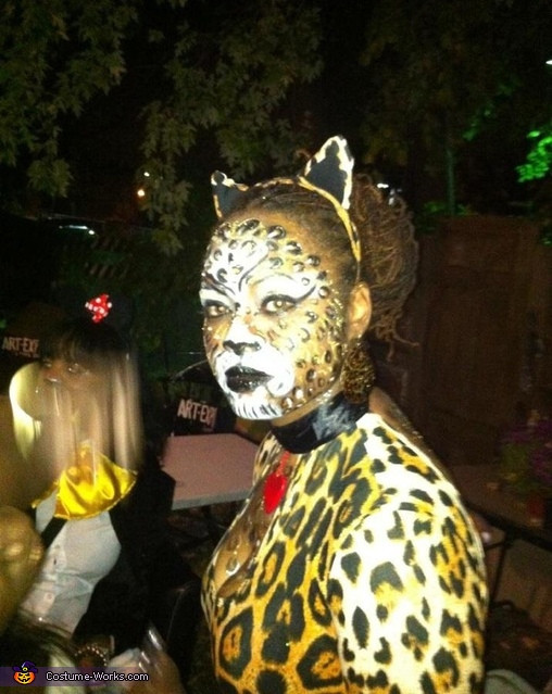 Leopard Costume DIY
 Diy Leopard Halloween Costume