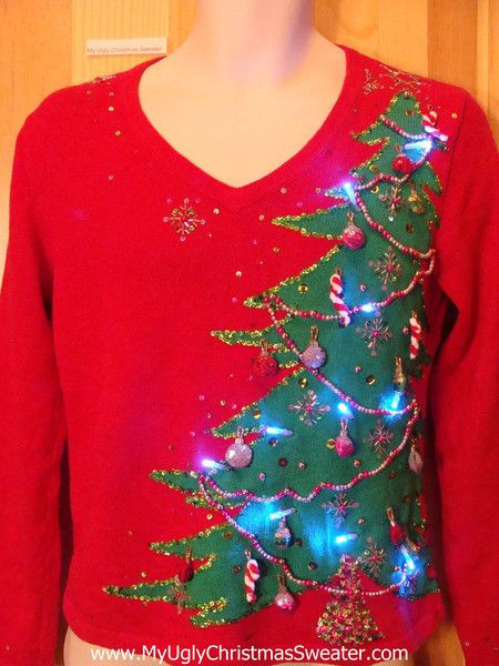 Light Up Christmas Sweater DIY
 17 ideas about Light Up Christmas Sweater on Pinterest