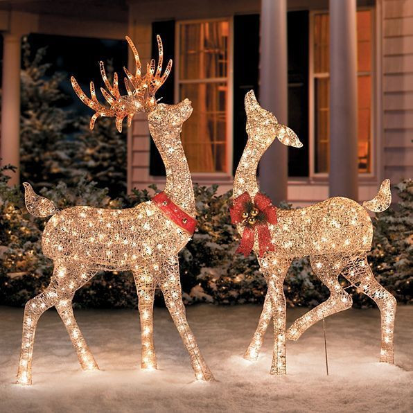 Light Up Outdoor Christmas Decorations
 41 best Light Up Reindeer Outdoor Decorations images on