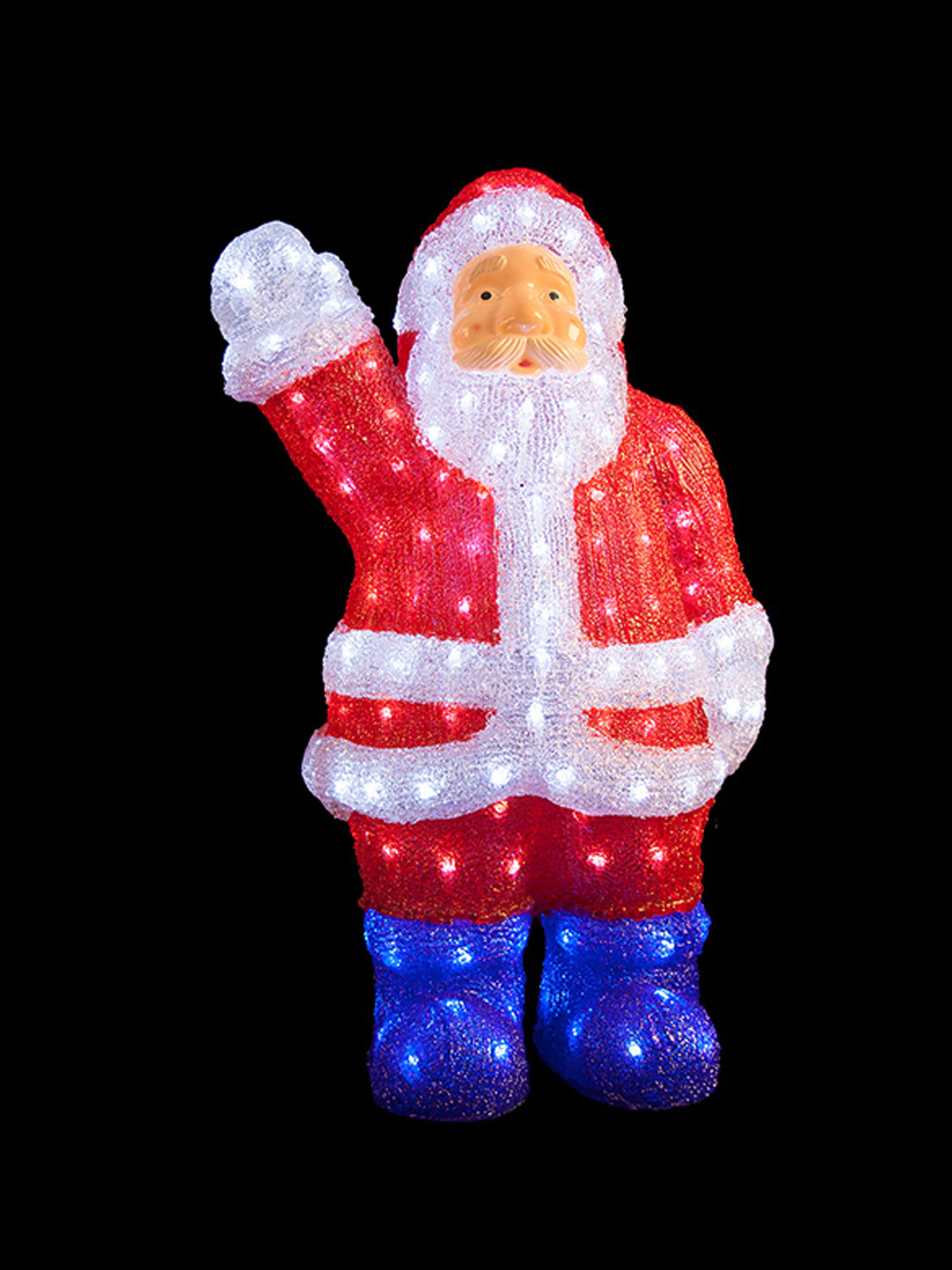 Light Up Outdoor Christmas Decorations
 Light Up Acrylic Santa Snowman Reindeer Christmas Outdoor