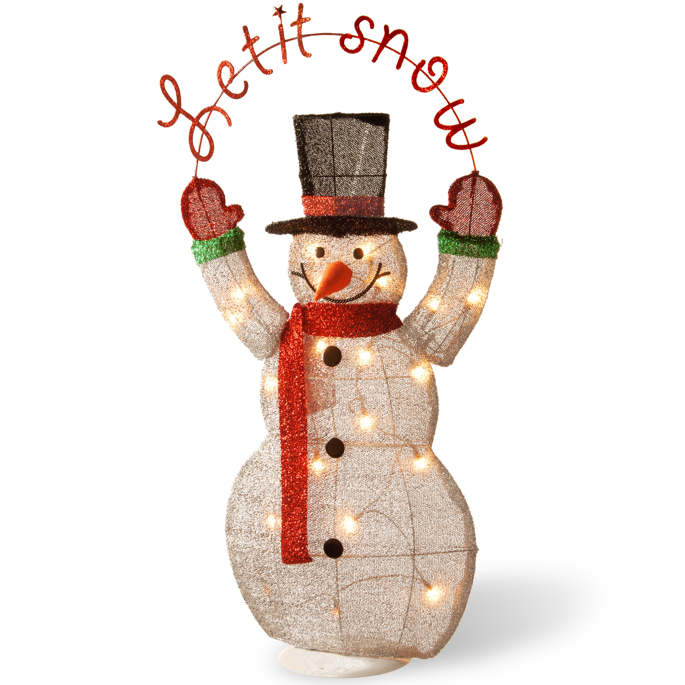 Lighted Indoor Christmas Decorations
 Lighted Christmas Snowman Outdoor Indoor Decoration Yard