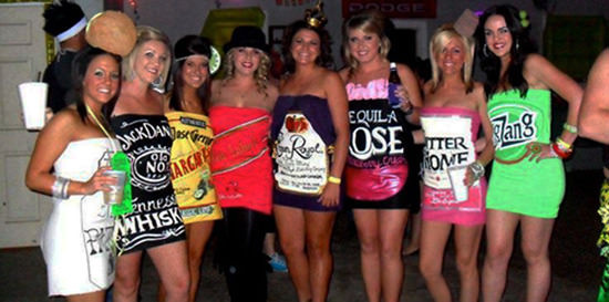 Liquor Cabinet Halloween Costumes
 7 Booze Themed Last Minute Halloween Costumes