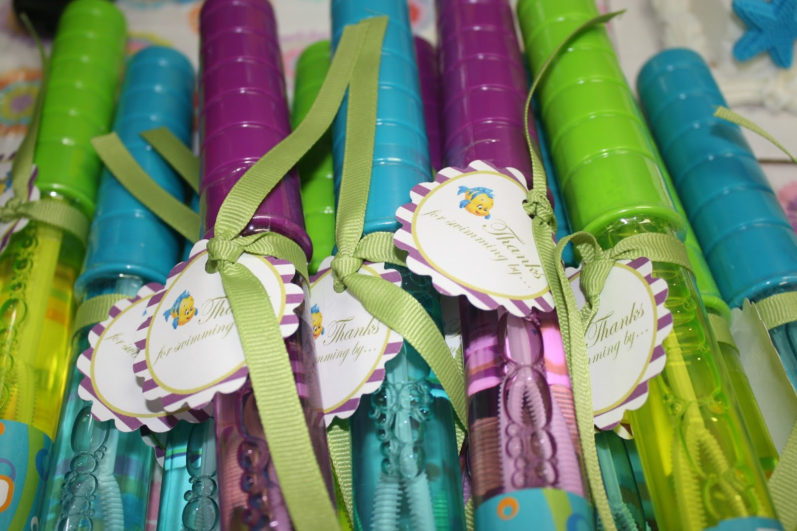 Little Mermaid Party Favor Ideas
 Free Party Printable for Under the Sea Little Mermaid