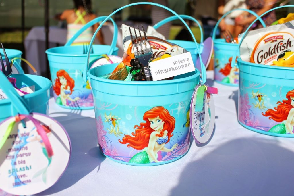 Little Mermaid Party Favor Ideas
 14 Awesome Little Mermaid Birthday Party ideas