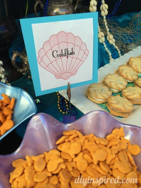 Little Mermaid Party Snack Ideas
 The Little Mermaid Party Ideas DIY Inspired
