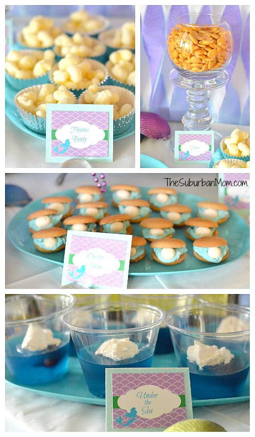 Little Mermaid Party Snack Ideas
 The Little Mermaid Ariel Birthday Party Ideas Food