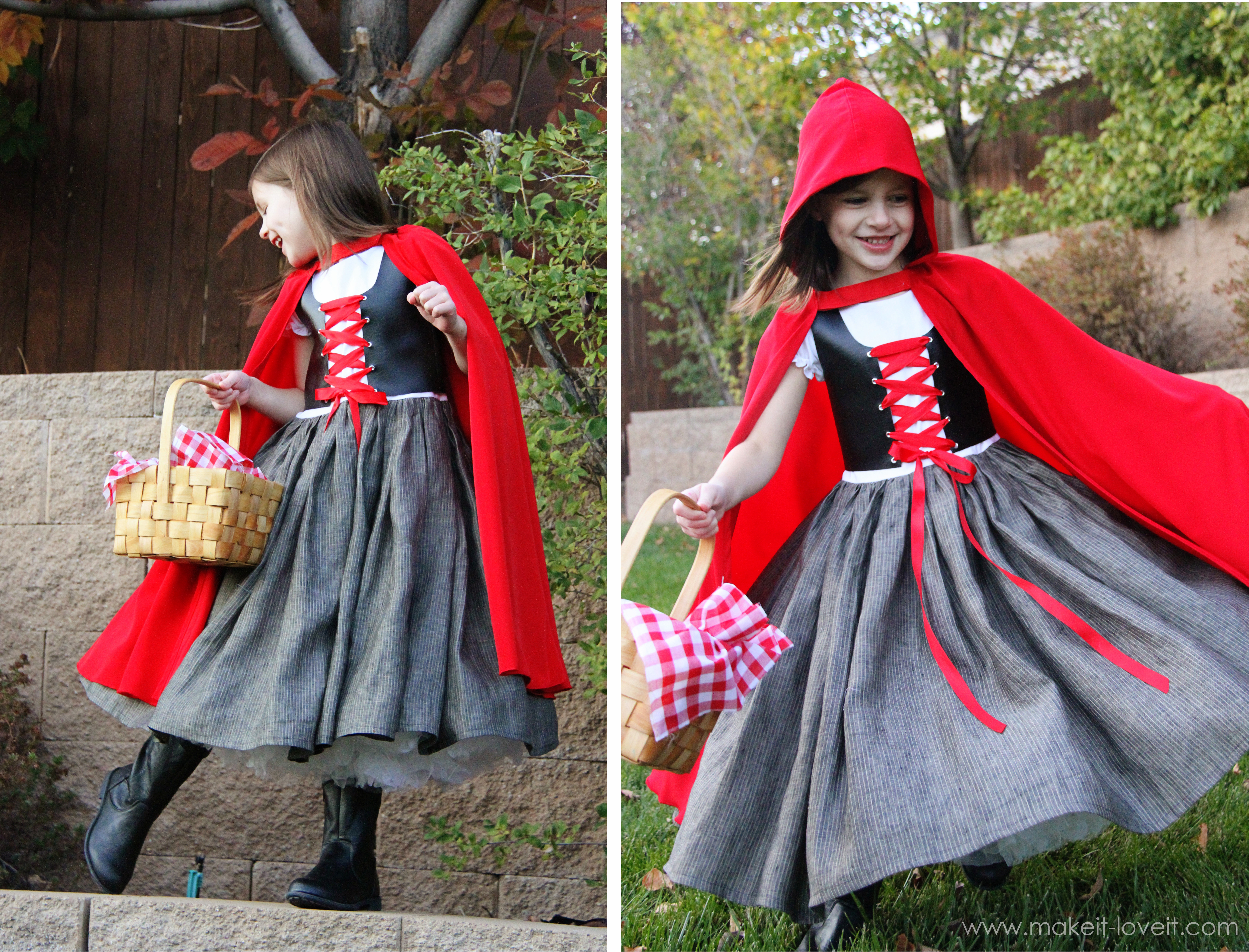 Little Red Riding Hood Costume DIY
 Halloween Costumes 2012 Little Red Riding Hood