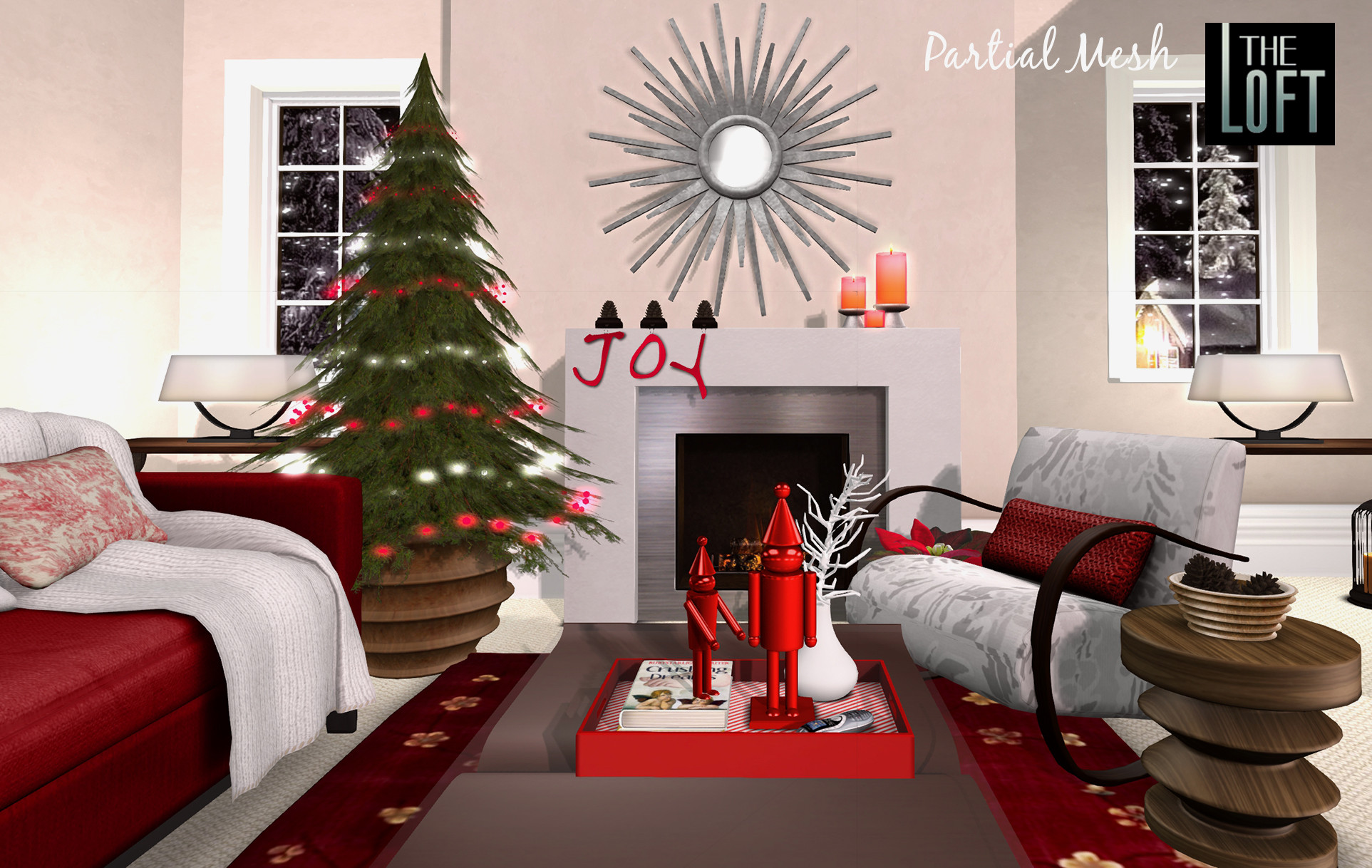 Living Room Christmas Decor
 christmas – The Loft