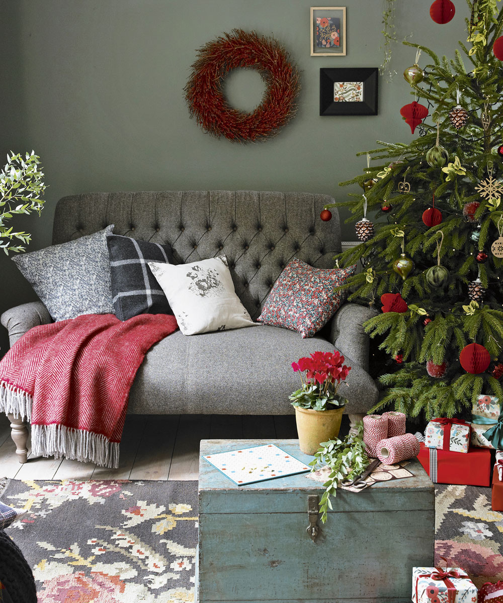 Living Room Decorated For Christmas
 Christmas living room decorating ideas – Living room for