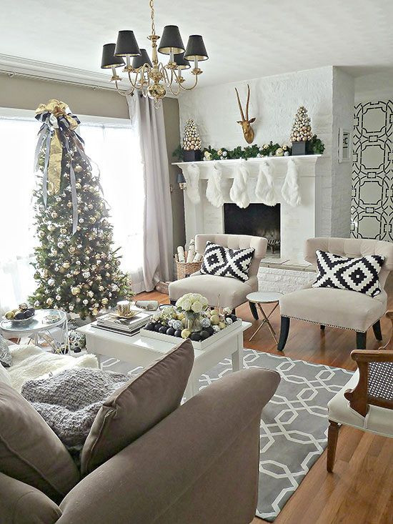 Living Room Decorations For Christmas
 Most Pinteresting Christmas Living Room Decoration Ideas