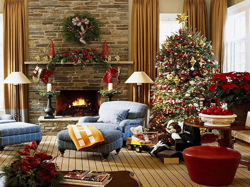 Living Room Decorations For Christmas
 Rustic Christmas Decorations Christmas Celebration All