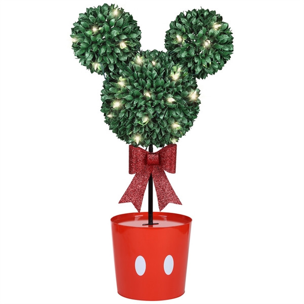 Lowes Outdoor Christmas Lights
 Gemmy Disney Mickey 36 in LED Artificial Topiary