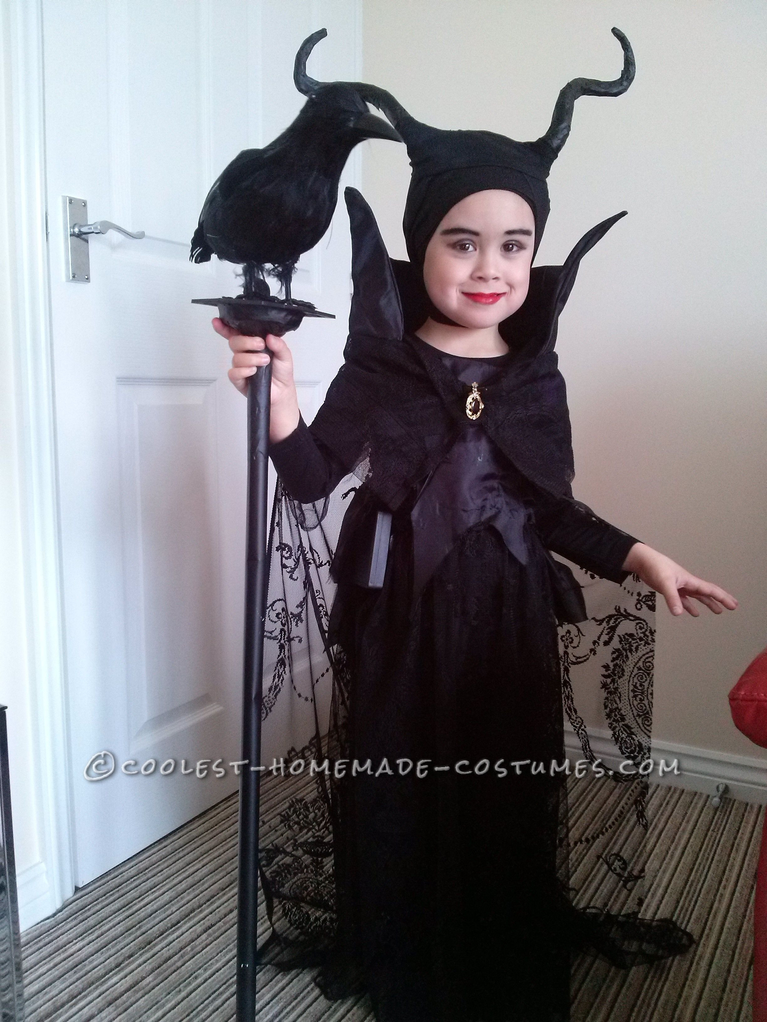 Maleficent DIY Costume
 Our Own 4 Year Old Maleficent