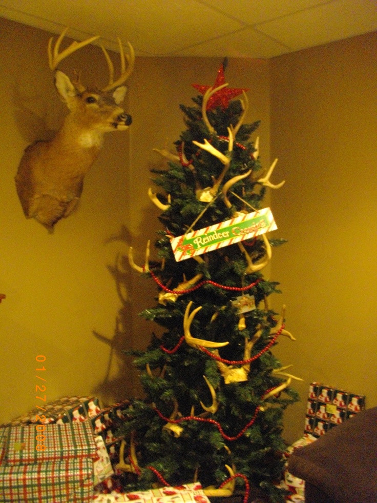Man Cave Christmas Tree
 73 best Hunting man cave ideas images on Pinterest