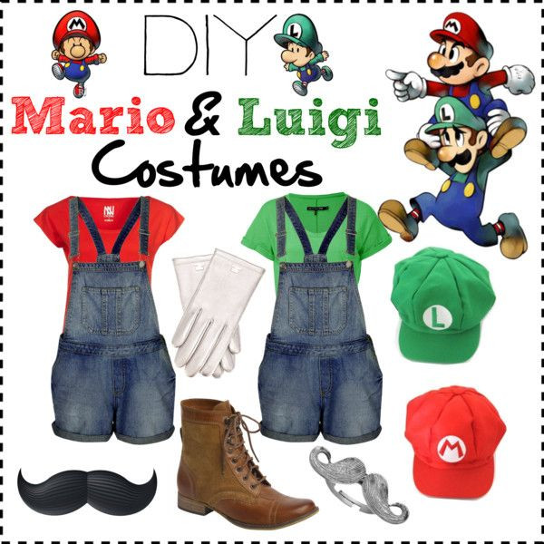 Mario And Luigi DIY Costumes
 DIY Mario and Luigi Costumes
