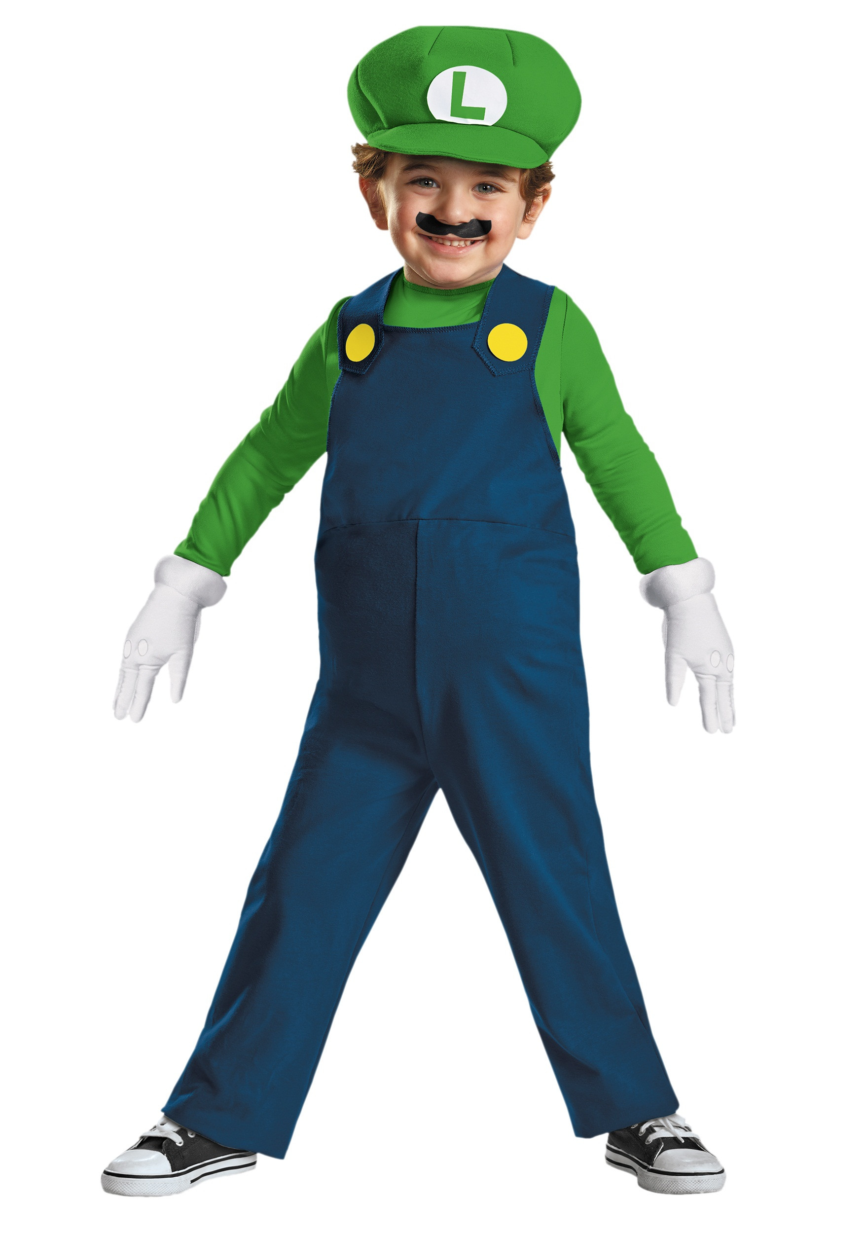 Mario And Luigi DIY Costumes
 Toddler Luigi Costume