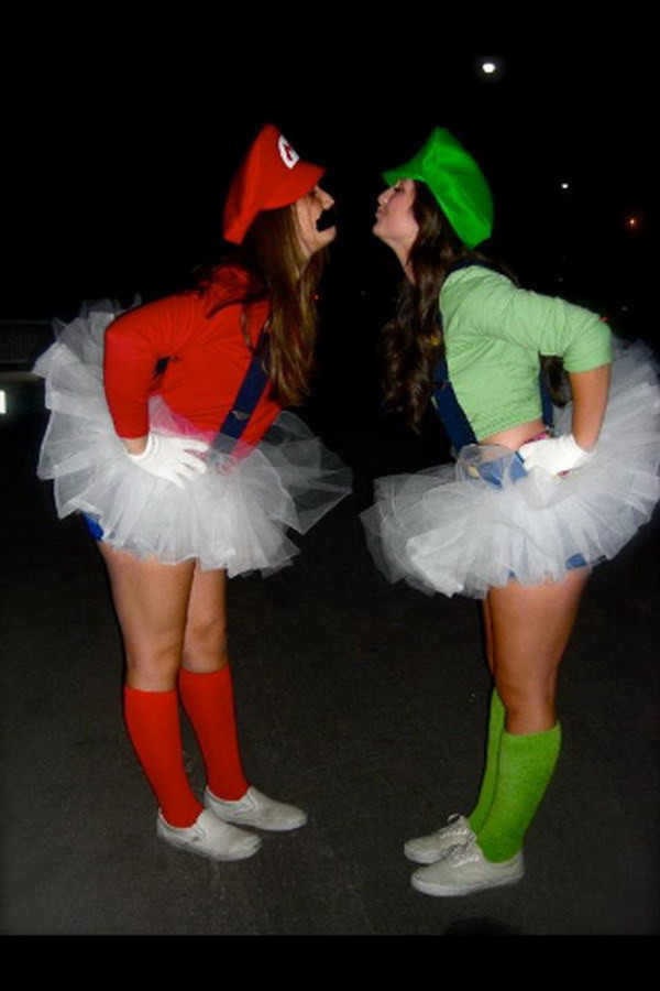 Mario And Luigi DIY Costumes
 60 Awesome Girlfriend Group Costume Ideas 2017