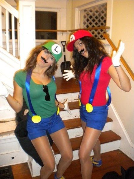 Mario And Luigi DIY Costumes
 Pinterest • The world’s catalog of ideas