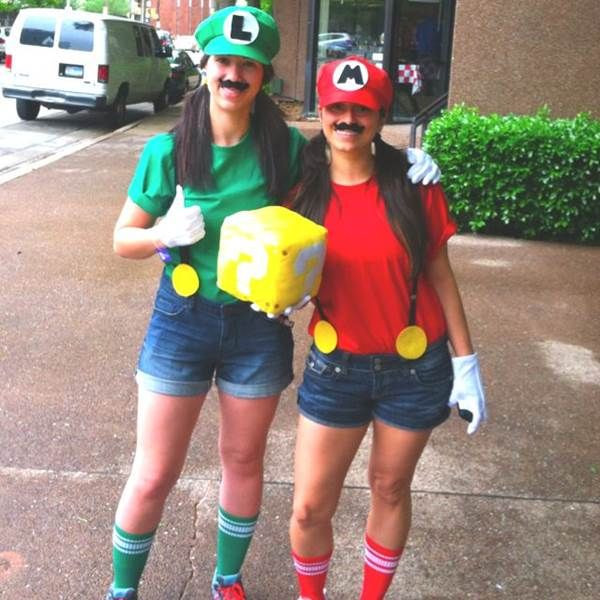 Mario Costume DIY
 20 Halloween Ideas For You And Your Best Friend