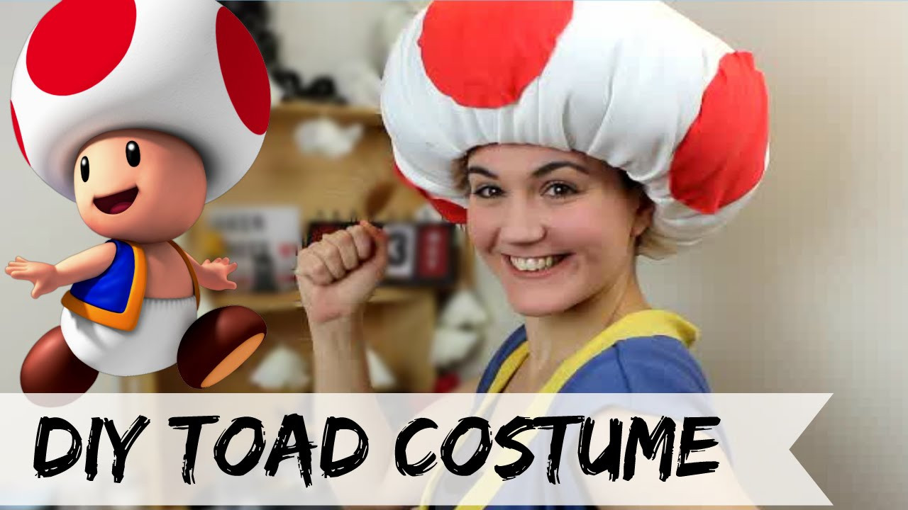 Mario Costume DIY
 DIY Toad costume No Sew