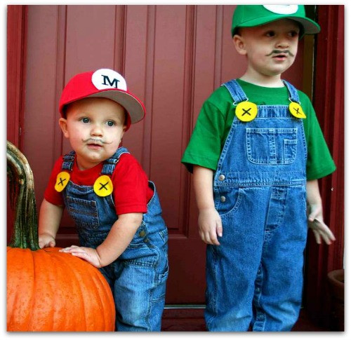 Mario Costume DIY
 DIY Halloween costumes for the Whole Family The Kennedy