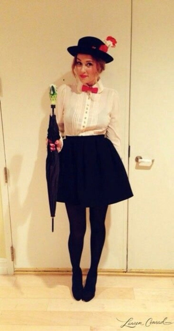 Mary Poppins Costume DIY
 blouse lauren conrad lauren conrad halloween