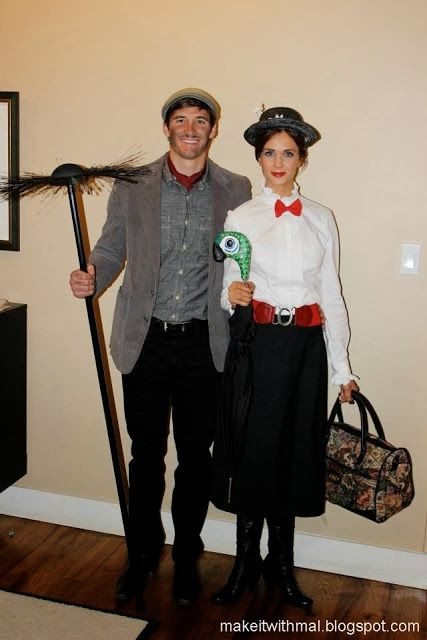 Mary Poppins Costume DIY
 mary poppins and bert diy costumes