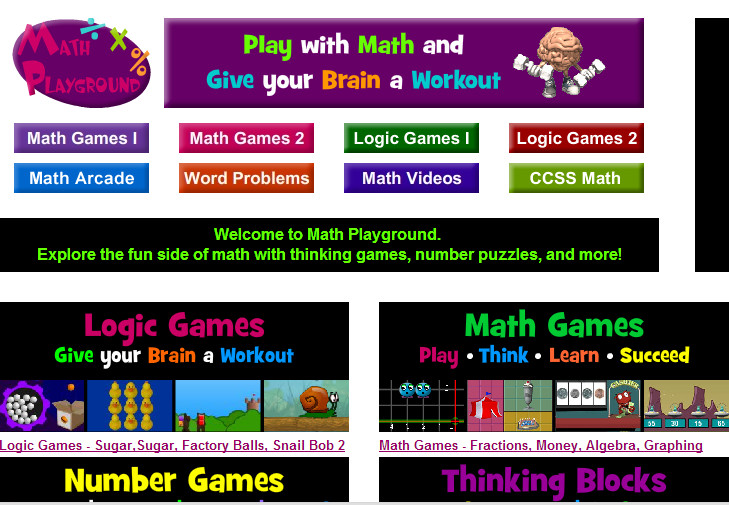 Math Playground Halloween Games
 Diary of a 3rd Grader Fun