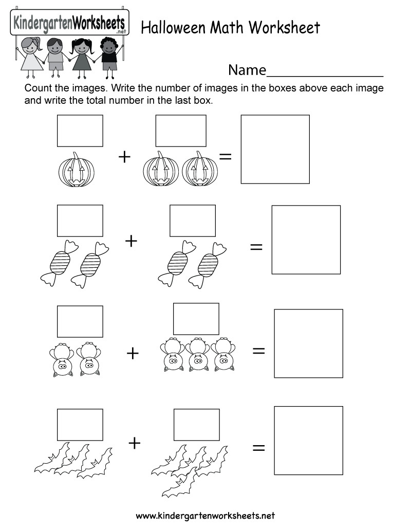 Math Playground Halloween Games
 Free Printable Halloween Math Worksheet for Kindergarten