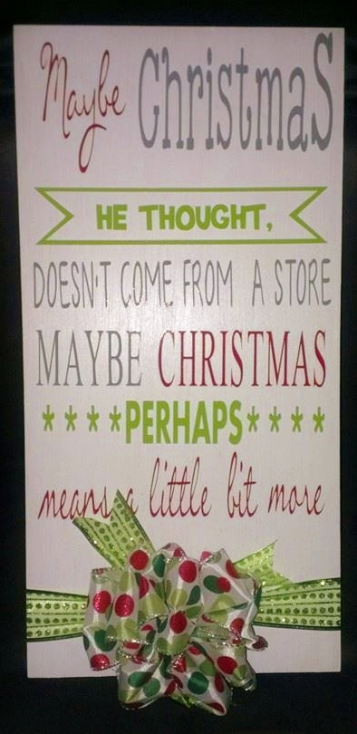 Maybe Christmas Doesn T Come From A Store Quote
 Maybe Christmas Doesn t e From A Store by WordArtTreasures