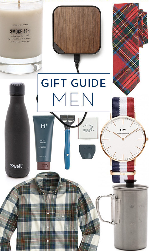 Men Christmas Gift Ideas
 Holiday Gift Guide Men Lemon Stripes