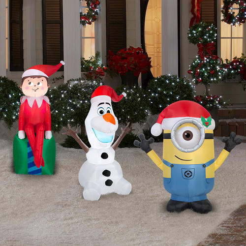 Menards Outdoor Christmas Decorations
 42" Licensed Airblown Inflatable Assorted Styles at