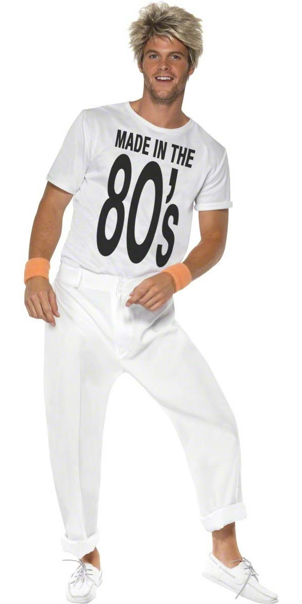 Mens 80S Costumes DIY
 Adult Made in the 80 s Costume Fancy Dress Ball