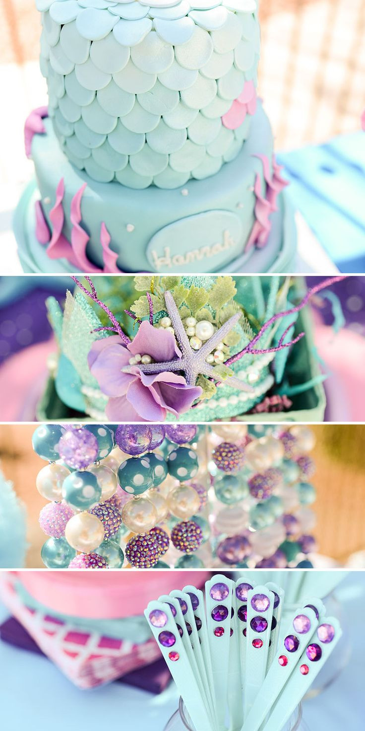 Mermaid Birthday Party Ideas Pinterest
 3841 best images about Mermaid Party on Pinterest