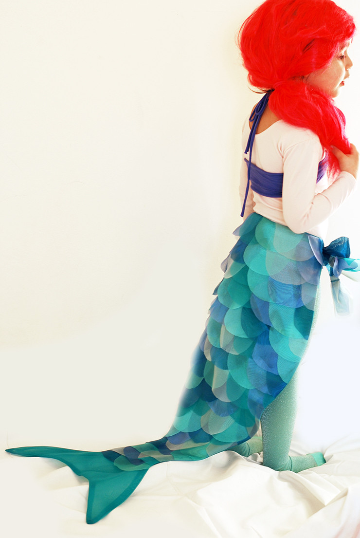 Mermaid DIY Costume
 DIY Mermaid Costume The Sewing Rabbit