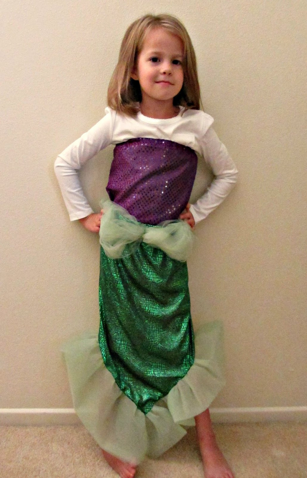 Mermaid Halloween Costumes DIY
 Chadwicks Picture Place Homemade Mermaid Costume