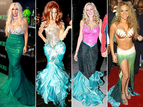 Mermaid Halloween Costumes DIY
 PHOTO Lauren Conrad Mermaid Costume DIY Halloween