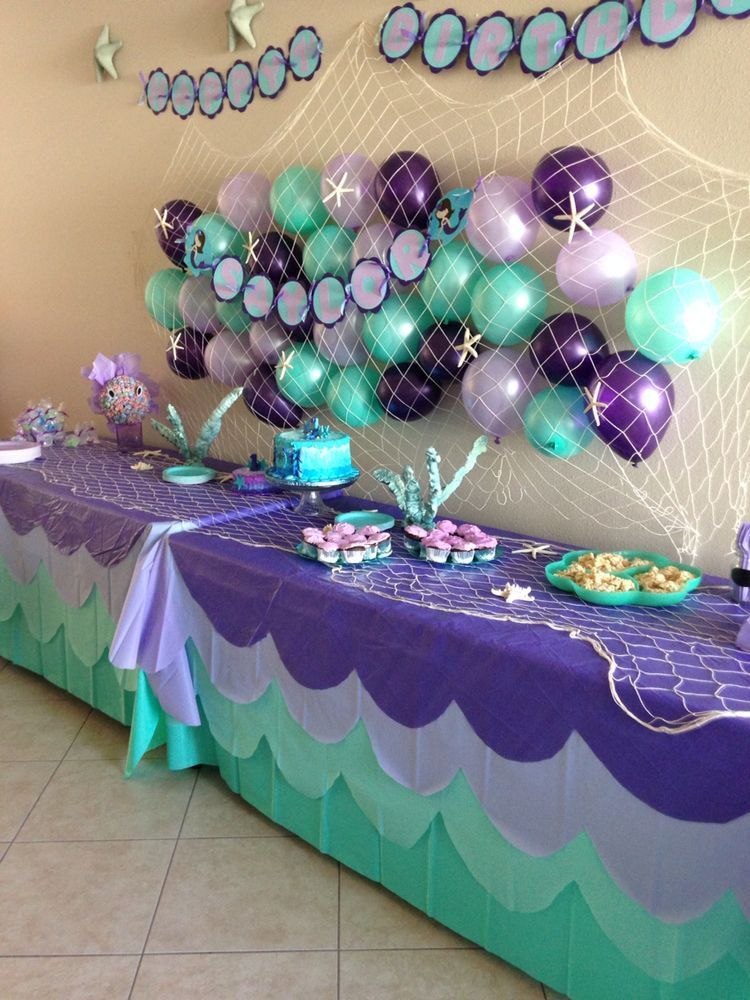 Mermaid Theme Party Ideas
 Pin by Jane Dominguez on Mia bday
