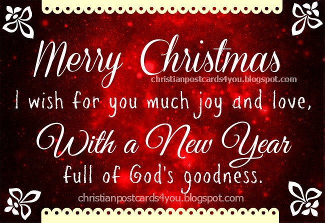 Merry Christmas Christian Quotes
 Card Joy on Christmas Time