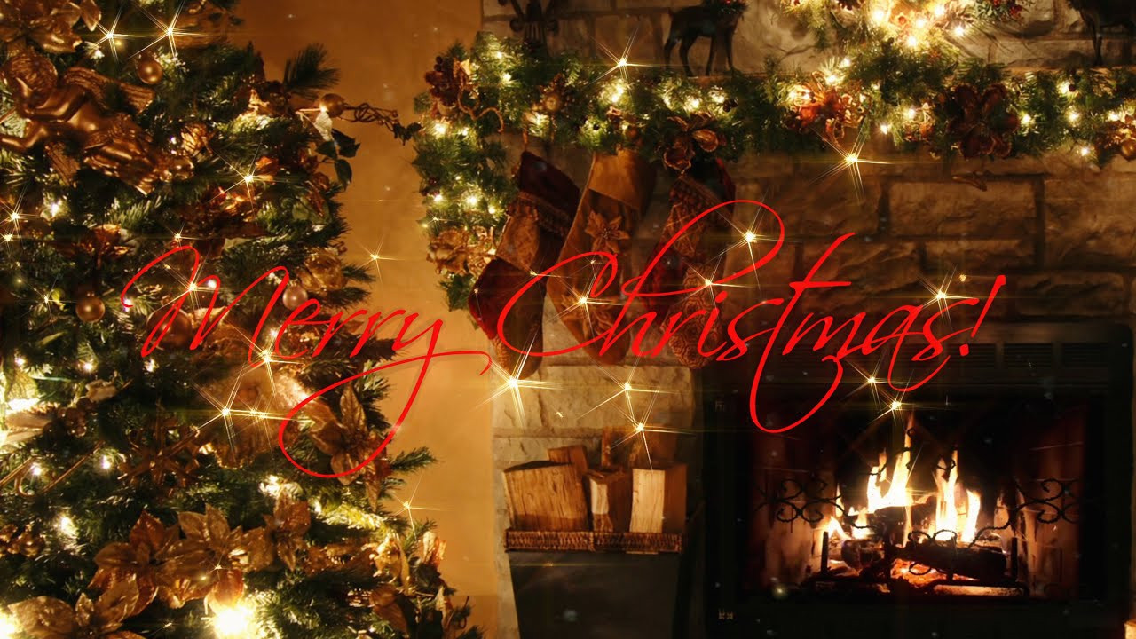 Merry Christmas Fireplace
 Merry Christmas Christmas Tree with Fireplace Xmas Song