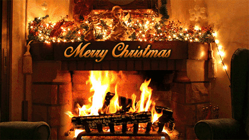 Merry Christmas Fireplace
 30 Great Merry Christmas Gif To with Friends
