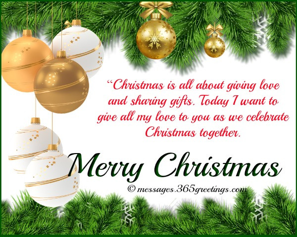 Merry Christmas Quotes For Boyfriend
 Christmas Messages for Boyfriend 365greetings