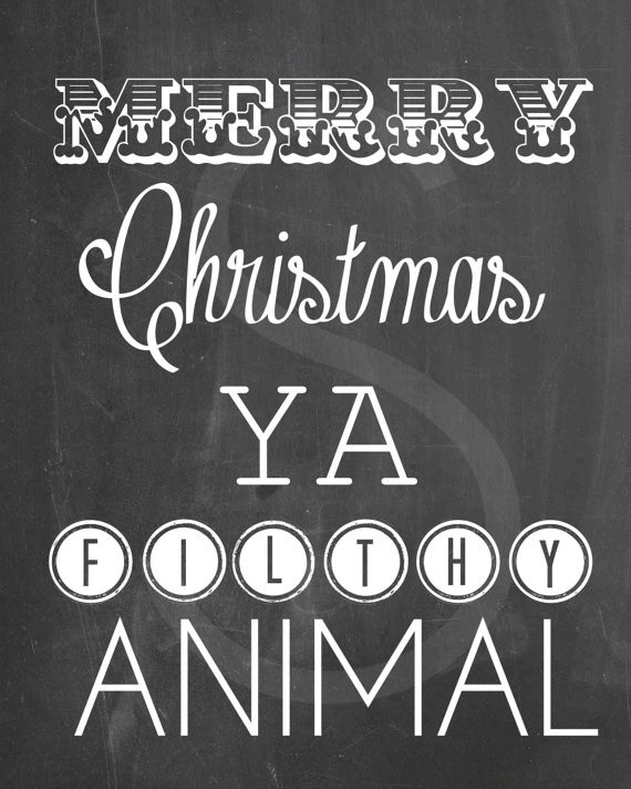 Merry Christmas Ya Filthy Animal Quote
 Home Alone Quotes Filthy Animal QuotesGram