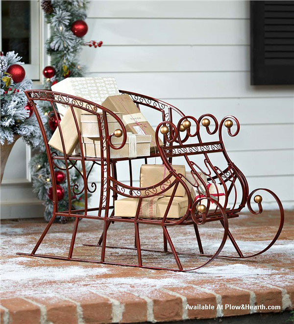 Metal Outdoor Christmas Decorations
 Front Porch Appeal Newsletter December 2016