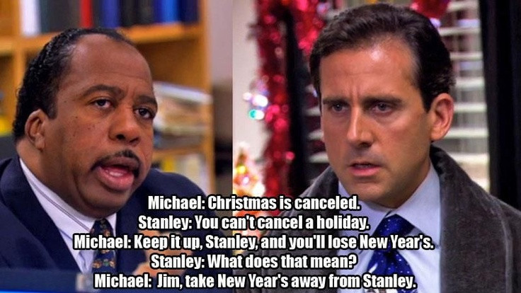 Michael Scott Christmas Quotes
 Stanley The fice Quotes QuotesGram