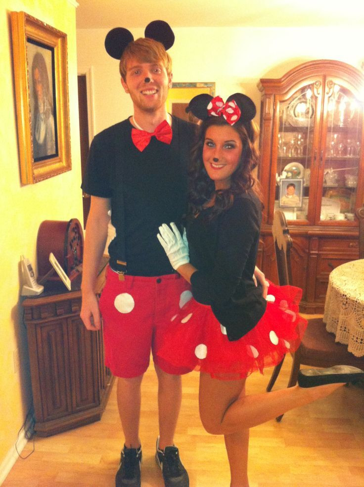 Mickey Mouse Costumes DIY
 Couple minnie halloween costume 2 Costumes