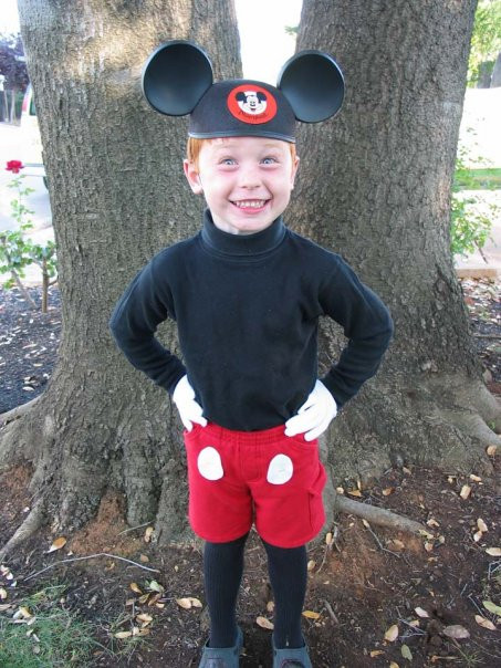 Mickey Mouse Costumes DIY
 Homemade Costume Idea Mickey Mouse Mommysavers