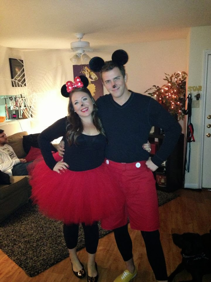 Mickey Mouse Costumes DIY
 Southern FIT DIY Minnie & Mickey Mouse Costume