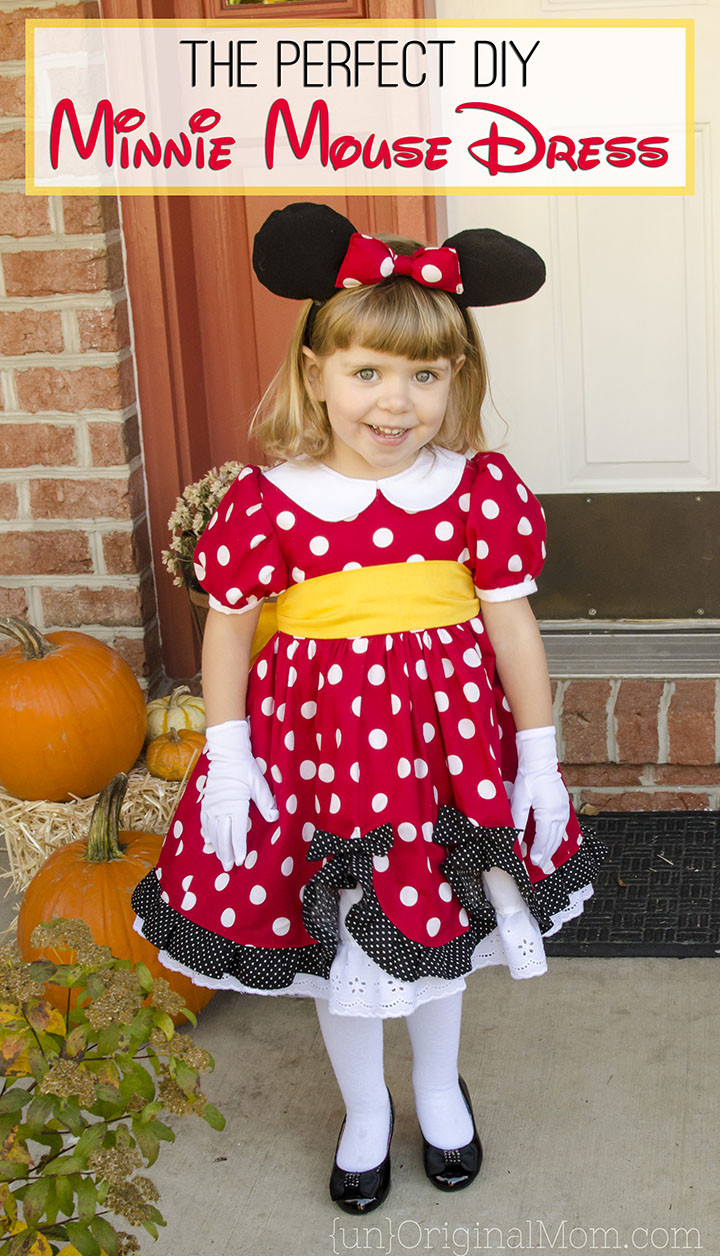 Minnie Mouse DIY Costume
 The Perfect DIY Minnie Mouse Costume unOriginal Mom